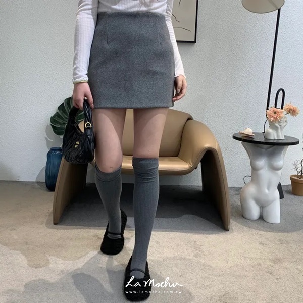 小包臀羊毛短裙(羊毛20)